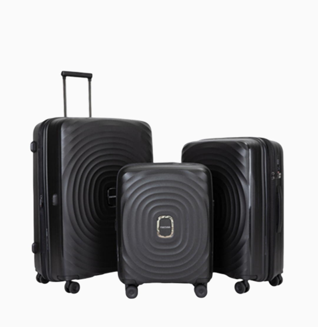 Eagle PP ABS Hard Shell Cabin Suitcase TSA Lock Travel Carry On Hand Luggage with 4 Spinner Wheels - 20 Inch