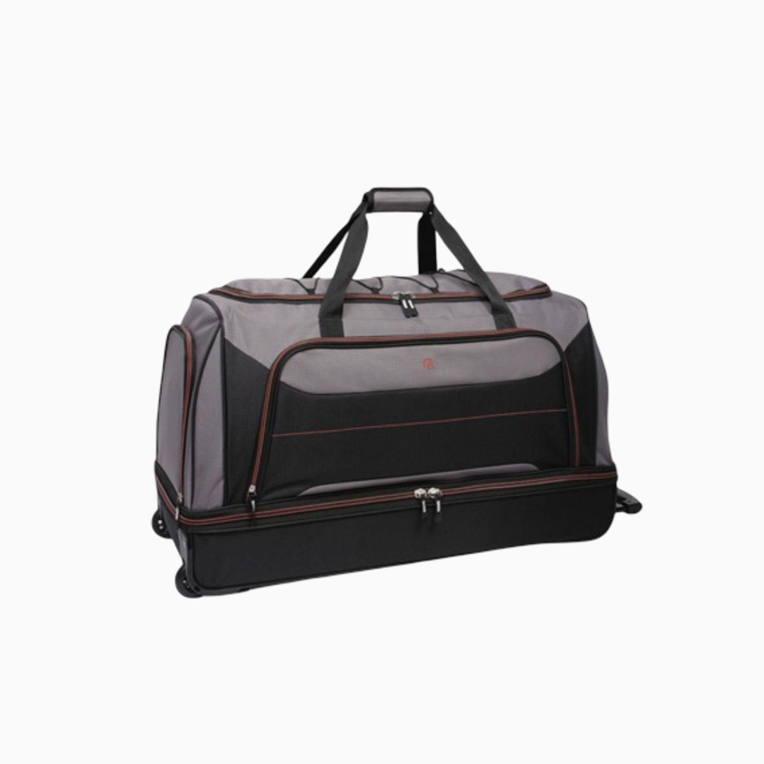 Protege Rolling Drop-Bottom Duffle Wheel Bag - One size