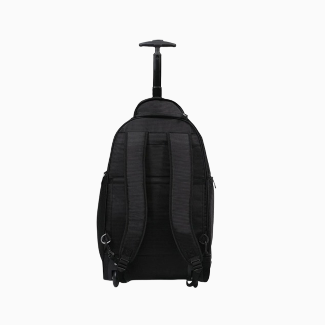 Protege 22" Black Rolling Backpack with Telescopic Handle
