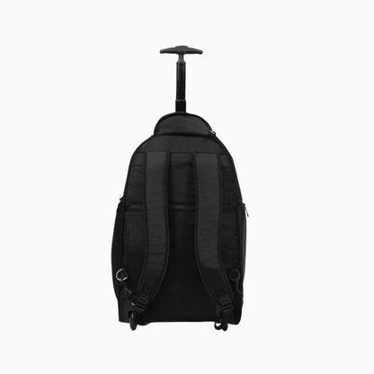Protege 22" Black Rolling Backpack with Telescopic Handle