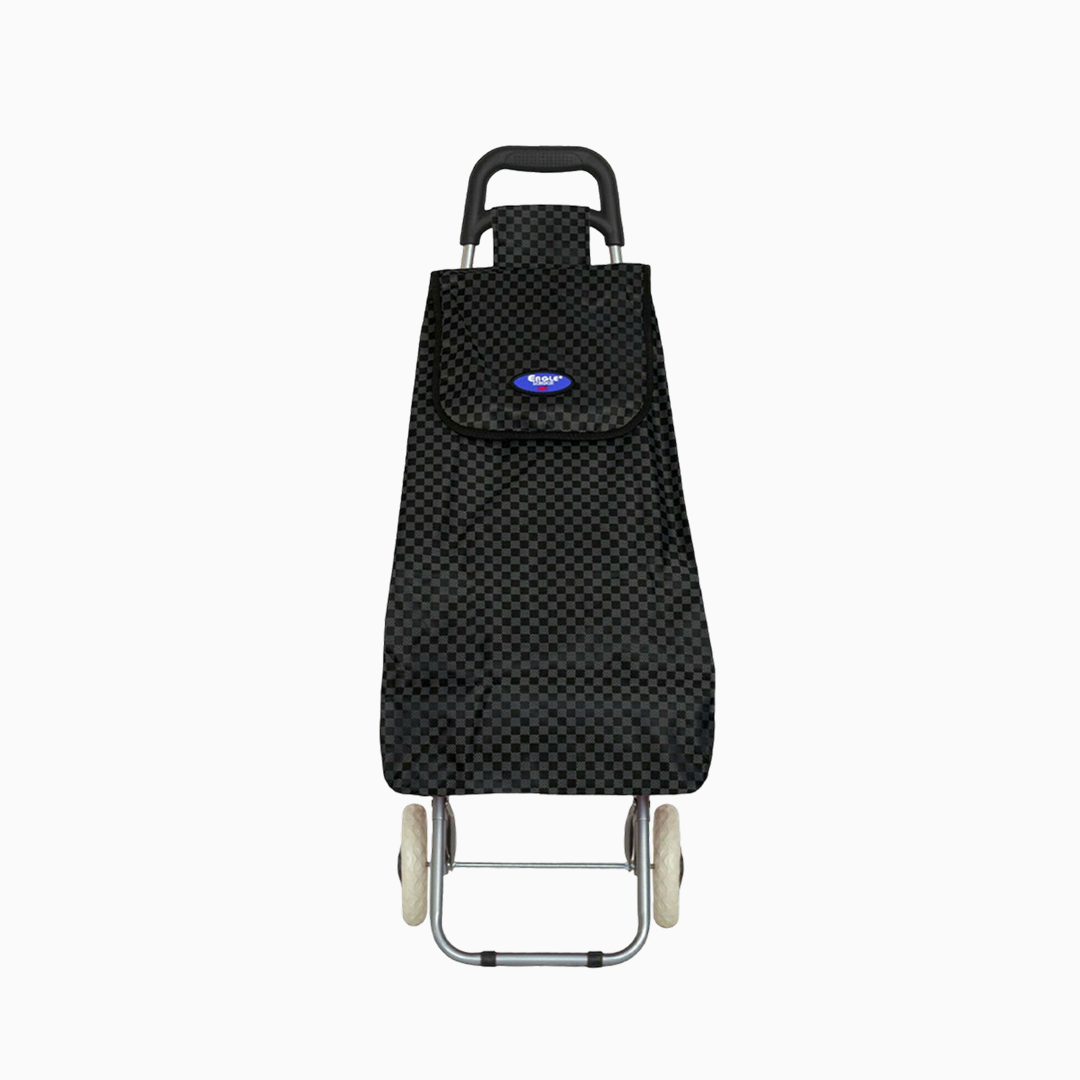 Eagle London 2 Wheel Shopping Trolley with Patterns