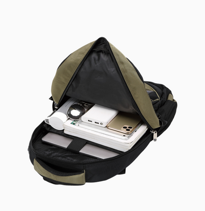 Power Laptop Backpack Rucksack School College Work Travel Bag - 47.5cm (Multicolour)