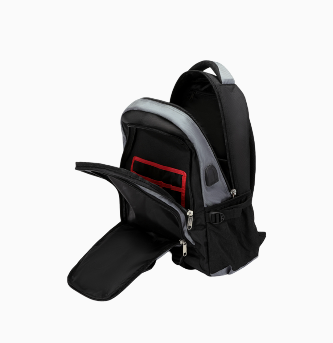 Power Laptop Backpack Rucksack School College Work Travel Bag - 52 cm Multicolour