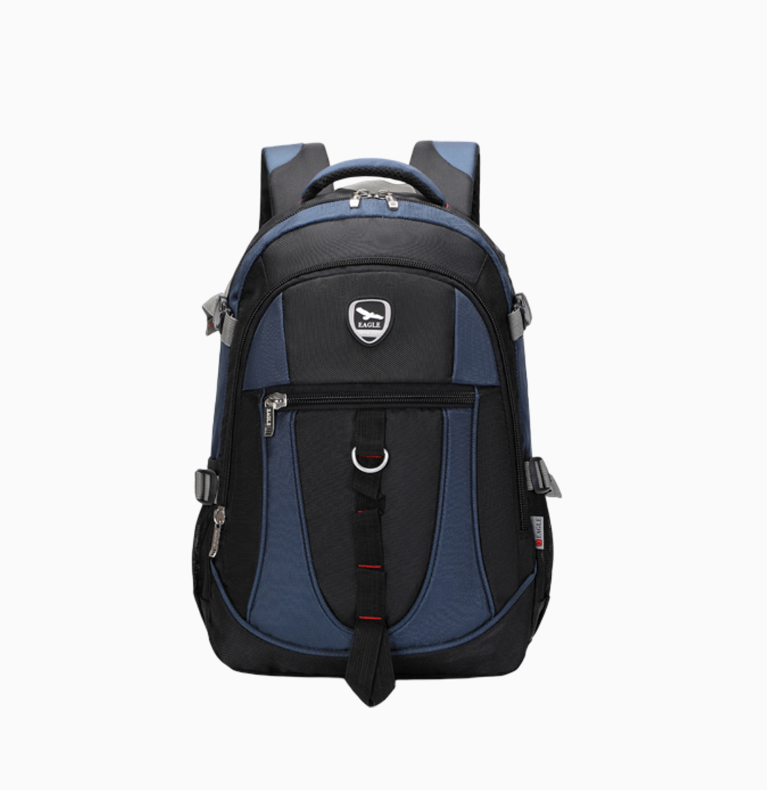 Power Laptop Backpack Rucksack School College Work Travel Bag - Multicolour