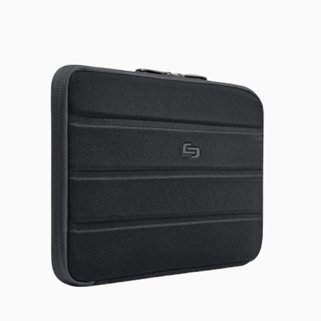 Solo 15.6" Bond Padded Laptop Sleeve, Black