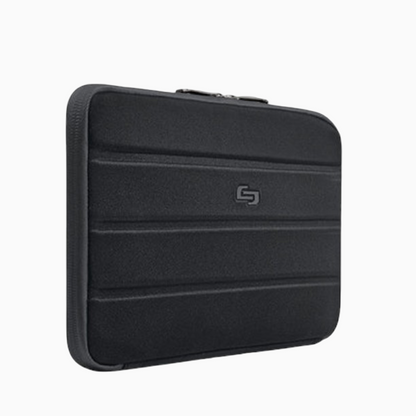 Solo 15.6" Bond Padded Laptop Sleeve, Black