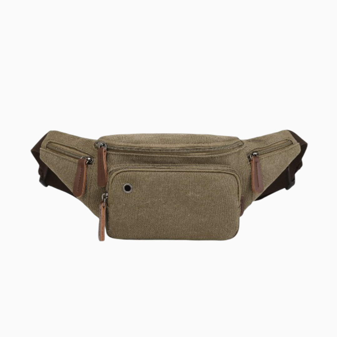 Eagle Canvas Men’s Waist Bag for Travel