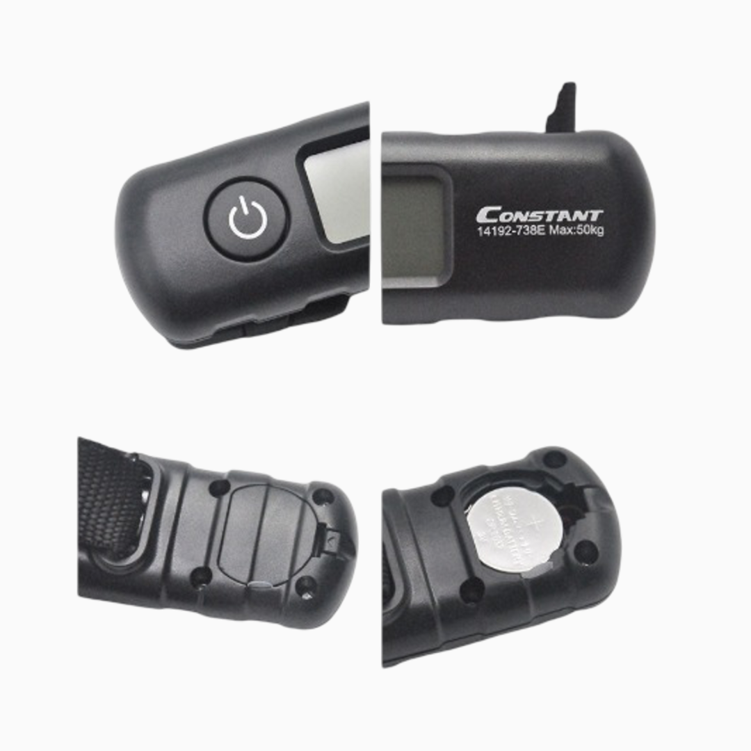 Constant-738E Digital Electronic Luggage Scale 50kg/10g Compact Size High Precision