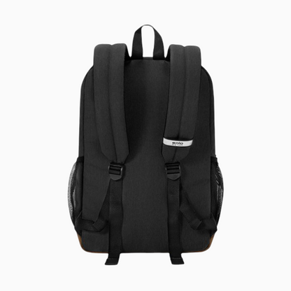 Eco-Friendly Solo Fresh Backpack – Recycled PET, 15.6" Laptop Fit, 19L Capacity (Black)