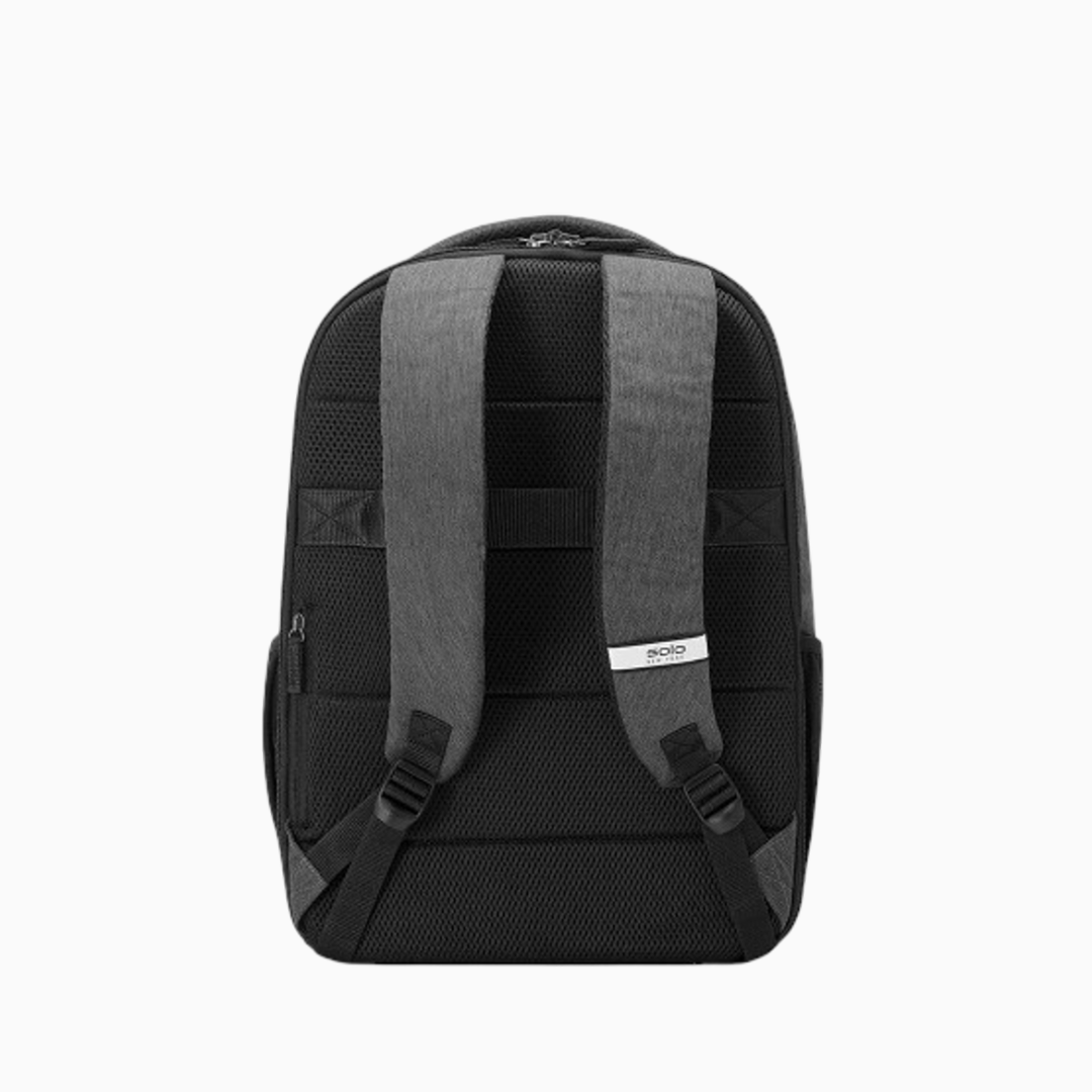 Solo New York Unisex's Re:Discover Laptop Backpack, Grey, Fits up to 15.6"
