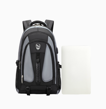 Power Laptop Backpack Rucksack School College Work Travel Bag - 52 cm Multicolour