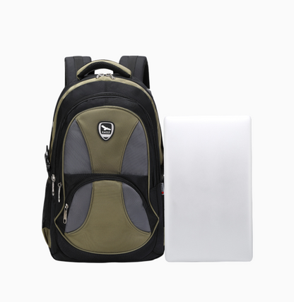 Power Laptop Backpack Rucksack School College Work Travel Bag - 47.5cm (Multicolour)