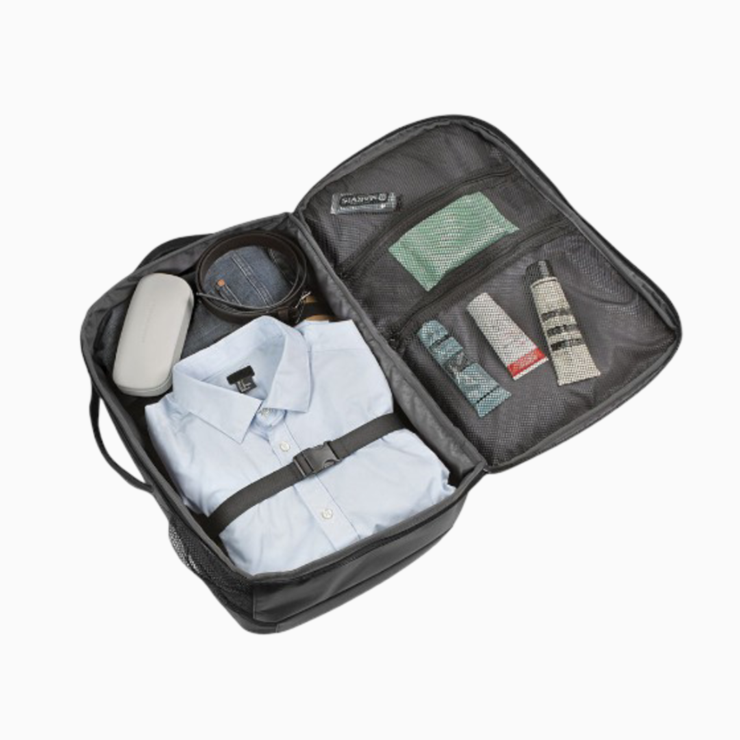 Solo Grand Travel Backpack 17.3", Grey, One Size, Grand Travel Tsa Backpack