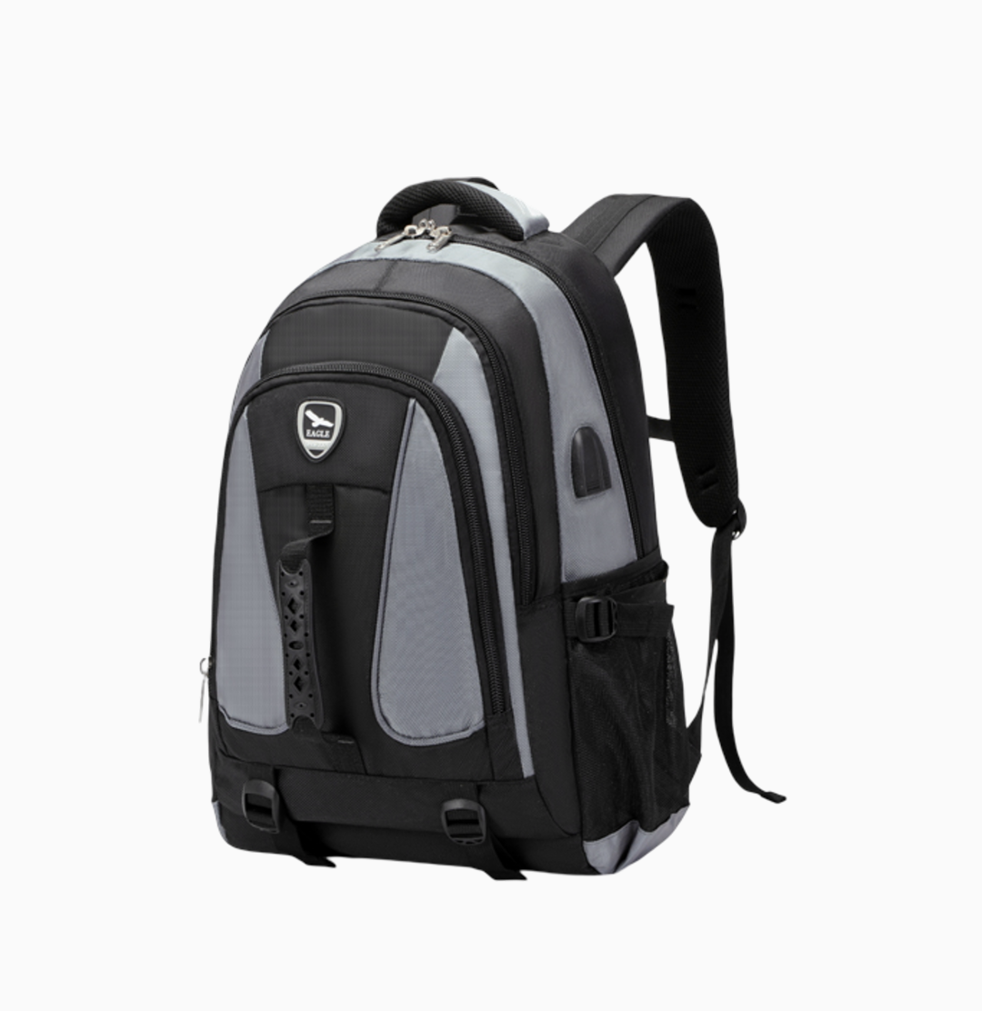 Power Laptop Backpack Rucksack School College Work Travel Bag - 52 cm Multicolour