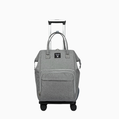 Peter James 4-Wheel Trolley Backpack - Your Stylish Travel Companion