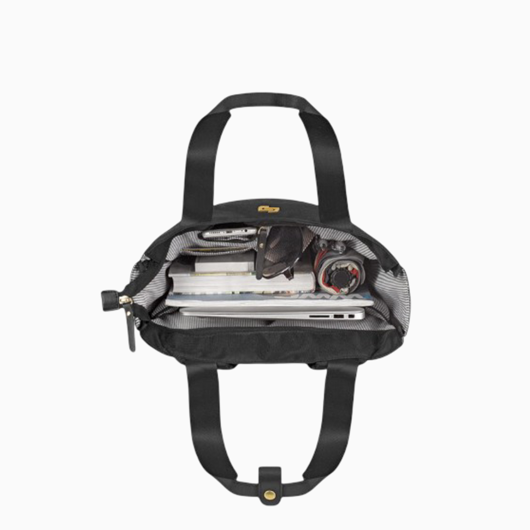 Solo Parker Hybrid 15.6 Inch Laptop Backpack Tote, Black