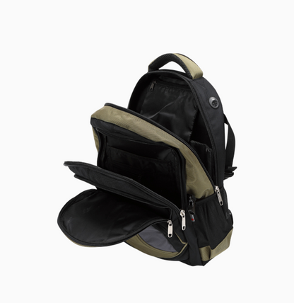 Power Laptop Backpack Rucksack School College Work Travel Bag - 47.5cm (Multicolour)