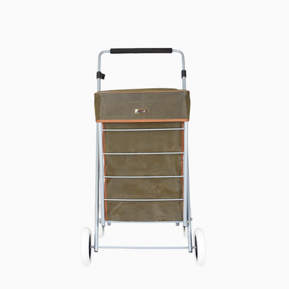 Eagle London Deluxe Two Tone Suede Shopping Trolley 47L