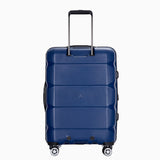 Richland Fashion Hand Luggage Lightweight PP Expandable Hard Shell Trolley Travel Suitcase with 4 Wheels Cabin Carry-on Suitcase - 20 Inch