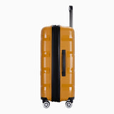 Richland Fashion Hand Luggage Lightweight PP Expandable Hard Shell Trolley Travel Suitcase with 4 Wheels Cabin Carry-on Suitcase - 20 Inch