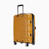 Richland Fashion Hand Luggage Lightweight PP Expandable Hard Shell Trolley Travel Suitcase with 4 Wheels Cabin Carry-on Suitcase - 20 Inch