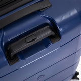 Richland Fashion Hand Luggage Lightweight PP Expandable Hard Shell Trolley Travel Suitcase with 4 Wheels Cabin Carry-on Suitcase - 20 Inch