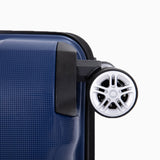 Richland Fashion Hand Luggage Lightweight PP Expandable Hard Shell Trolley Travel Suitcase with 4 Wheels Cabin Carry-on Suitcase - 20 Inch