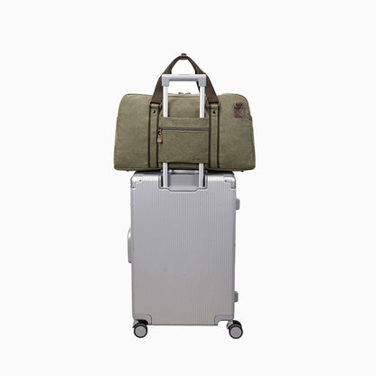 Eagle EA-CA340 Canvas Holdall Duffle Travel Bag - Medium