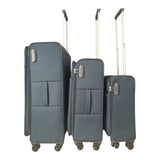 Eagle Lightweight Two-Tone Expandable Suitcase - 24 Inch Medium