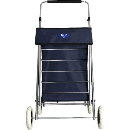 Eagle 4 Wheel Checkered Shopping Trolley Cart