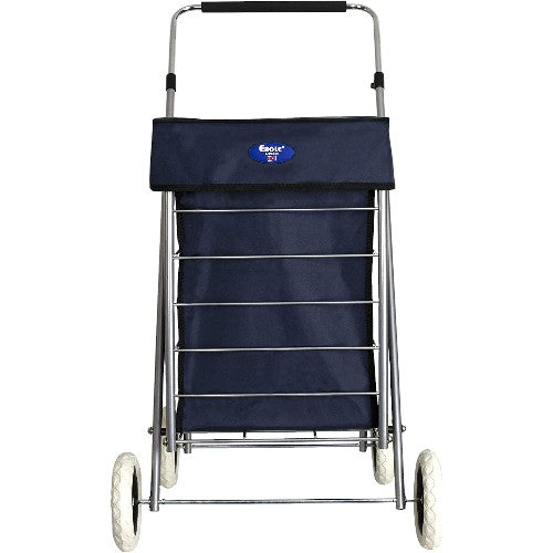 Eagle 4 Wheel Checkered Shopping Trolley Cart