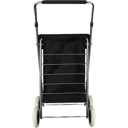 Eagle 4 Wheel Checkered Shopping Trolley Cart
