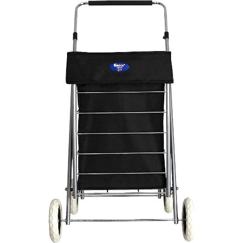 Eagle 4 Wheel Checkered Shopping Trolley Cart