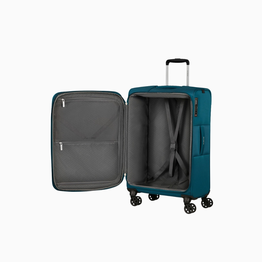 Samsonite Base Breeze 4 Wheel Exp Cabin Suitcase - 55cm