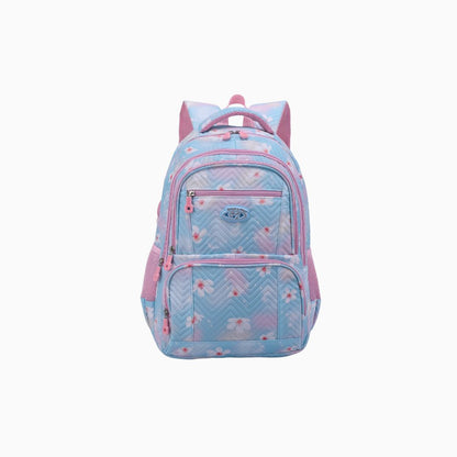 Pastel Floral Quilted  Backpack