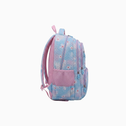Pastel Floral Quilted  Backpack