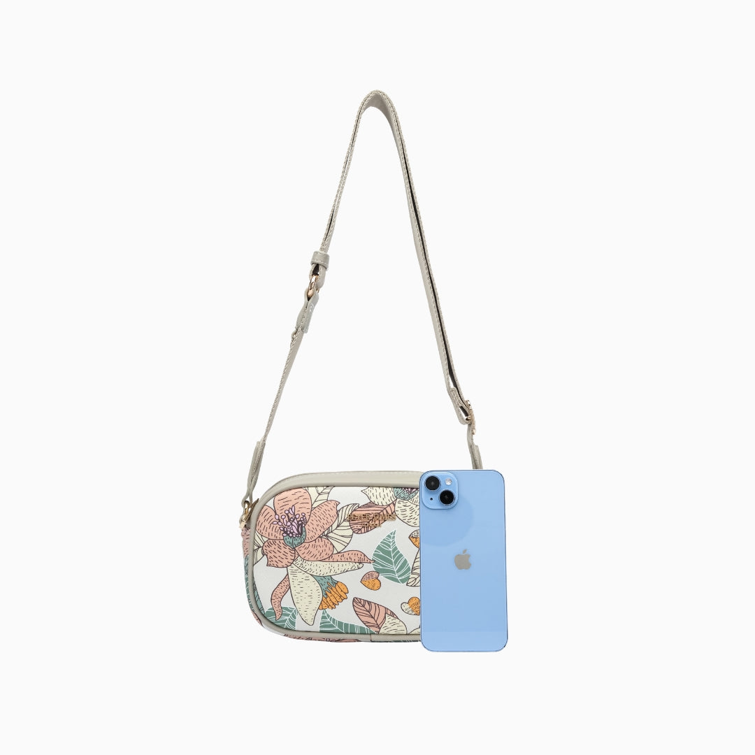 Peter James Printed Side Bag