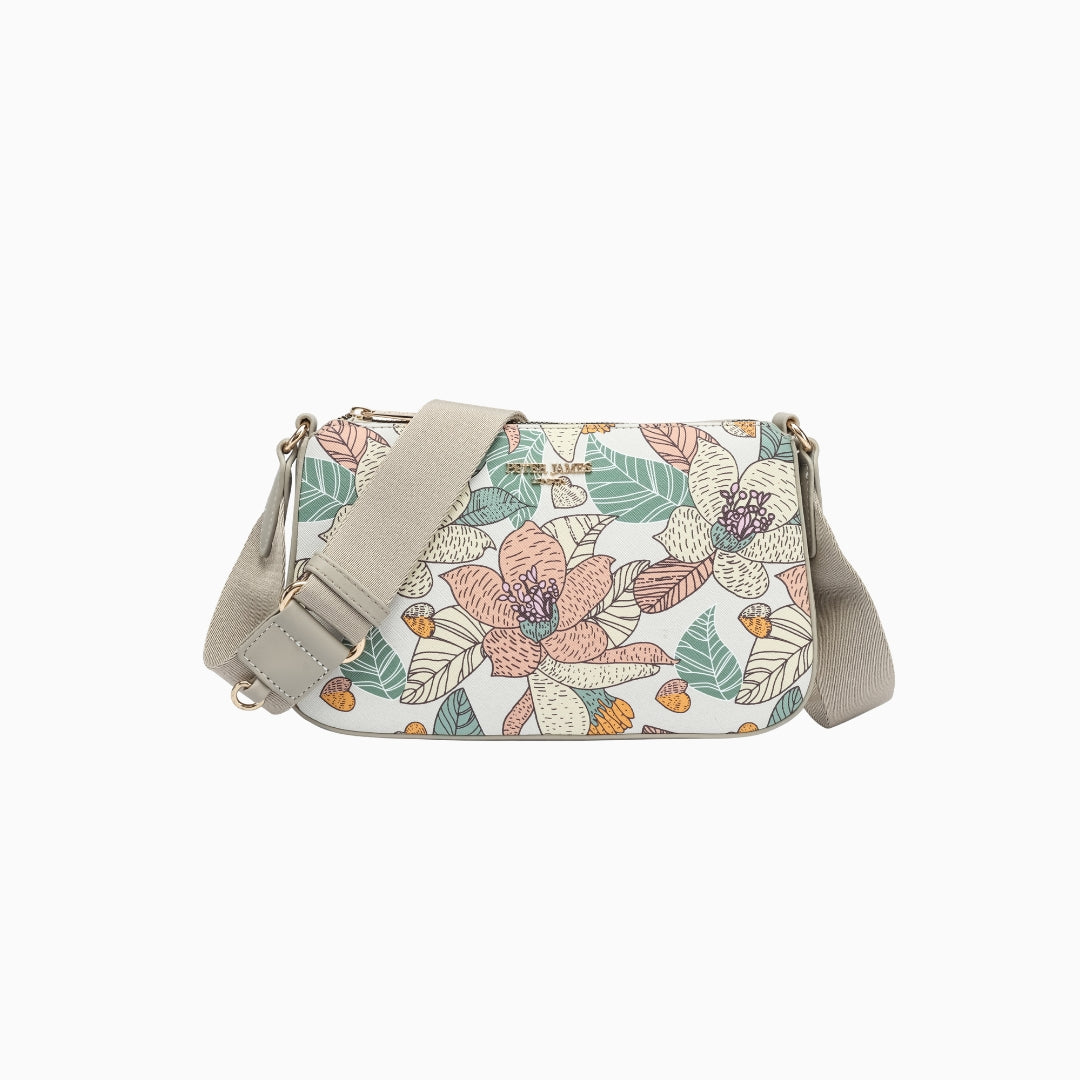 Peter James Printed Shoulder Bag