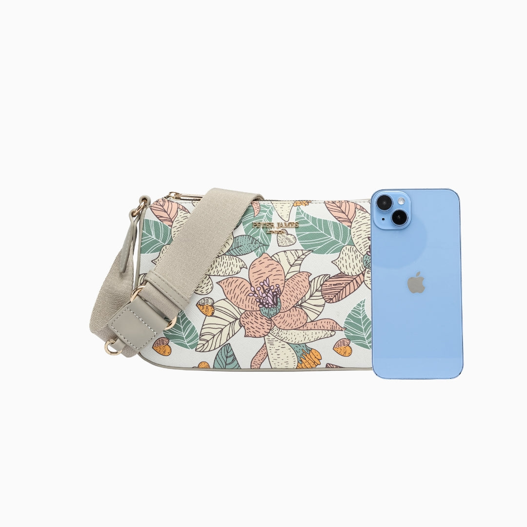 Peter James Printed Shoulder Bag
