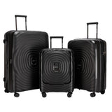 Eagle PP ABS Hard Shell Large Suitcase with TSA Lock and 4 Spinner Wheels - 28"