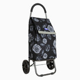Eagle London Multicoloured Floral Print Lightweight 2 Wheel Shopping Trolley