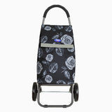 Eagle London Multicoloured Floral Print Lightweight 2 Wheel Shopping Trolley