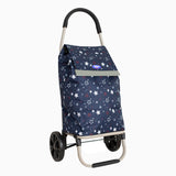 Eagle London Multicoloured Stars Print Lightweight 2 Wheel Shopping Trolley