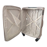 Eagle Lightweight Two-Tone Expandable Suitcase - 24 Inch Medium