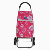 Eagle London Multicoloured Floral Print Lightweight 2 Wheel Shopping Trolley