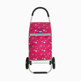 Eagle London Multicoloured Stars Print Lightweight 2 Wheel Shopping Trolley