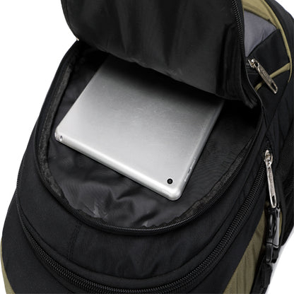 Power Laptop Backpack Rucksack School College Work Travel Bag - 47.5cm (Multicolour)