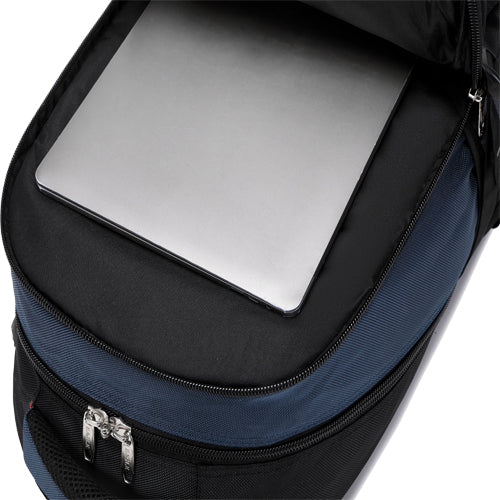 Power Laptop Backpack Rucksack School College Work Travel Bag - 56 cm Multicolour